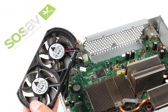 Guide photos remplacement bloc ventilateurs Xbox 360 (Etape 38 - image 4)