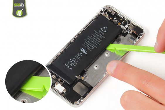 Guide photos remplacement bouton power iPhone 5S (Etape 19 - image 1)