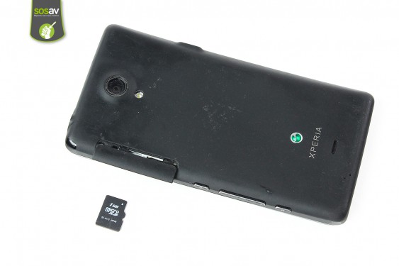 Guide photos remplacement haut-parleur externe et antenne gsm Xperia T (Etape 4 - image 4)