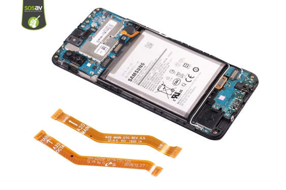 Guide photos remplacement batterie Galaxy A20 (Etape 17 - image 1)