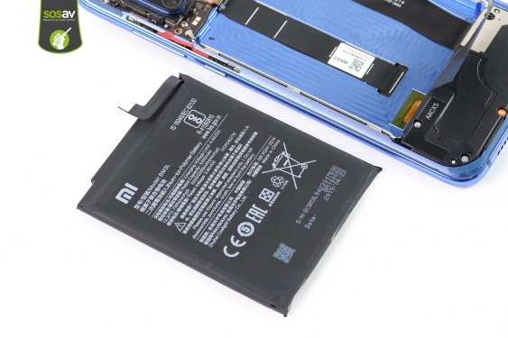 Guide photos remplacement batterie Xiaomi Mi 9 (Etape 12 - image 1)
