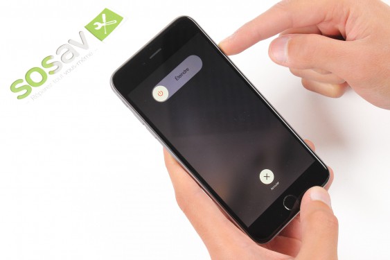Guide photos remplacement bouton power iPhone 6 Plus (Etape 1 - image 1)