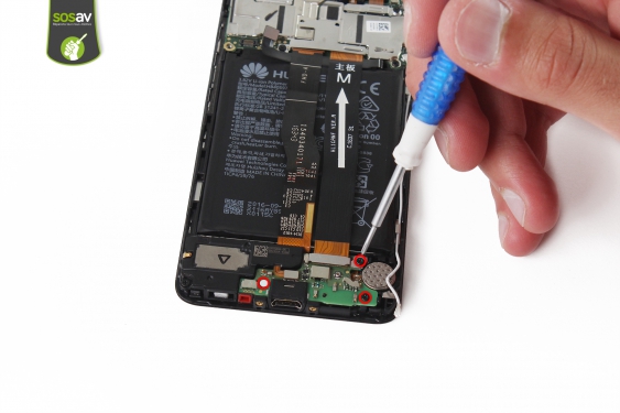 Guide photos remplacement connecteur de charge Huawei Nova (Etape 11 - image 1)