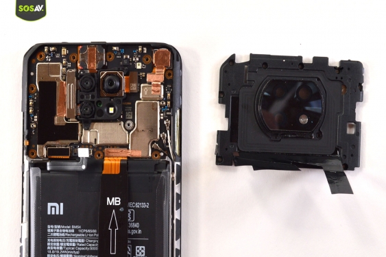 Guide photos remplacement caméra avant Redmi Note 9T (Etape 8 - image 3)