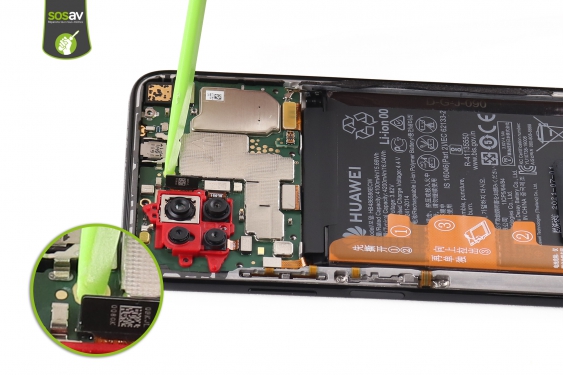 Guide photos remplacement caméra arrière Huawei P40 Lite (Etape 11 - image 3)