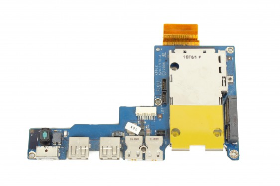 Guide photos remplacement carte d'entrées/sorties Macbook Pro 17"  Modèles A1151, A1212, 1229 & A1261 (Etape 39 - image 1)