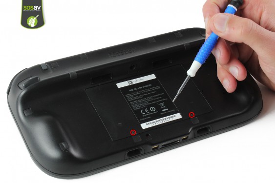 Guide photos remplacement ecran lcd Gamepad Wii U (Etape 2 - image 1)