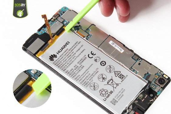 Guide photos remplacement batterie Huawei P8 (Etape 16 - image 1)