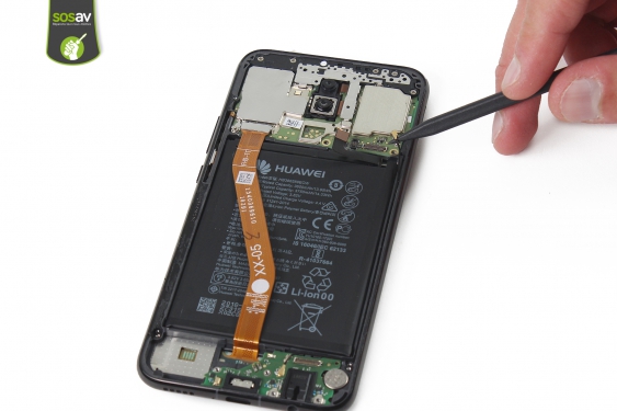 Guide photos remplacement connecteur de charge Huawei Mate 20 Lite (Etape 17 - image 4)