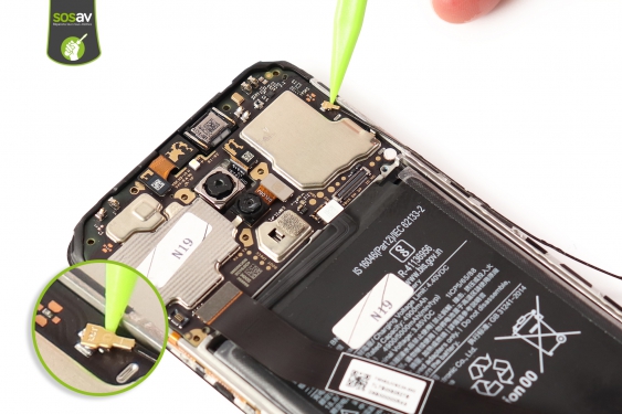 Guide photos remplacement câble d'inteconnexion Xiaomi Redmi 8 (Etape 17 - image 2)