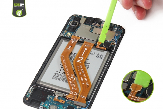 Guide photos remplacement batterie Galaxy A50 (Etape 13 - image 1)
