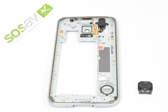 Guide photos remplacement haut parleur externe Samsung Galaxy S5 (Etape 28 - image 1)