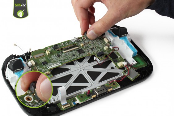 Guide photos remplacement ecran lcd Gamepad Wii U (Etape 31 - image 1)