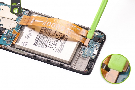 Guide photos remplacement batterie Galaxy M32 (Etape 12 - image 1)