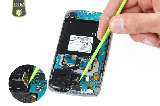 Guide photos remplacement ecran lcd et vitre tactile Samsung Galaxy Core 4G (Etape 7 - image 2)