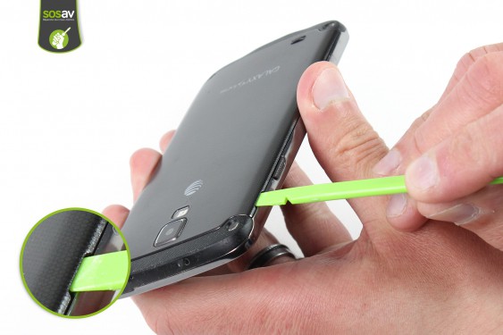 Guide photos remplacement connecteur de charge  Samsung Galaxy S4 Active (Etape 2 - image 1)