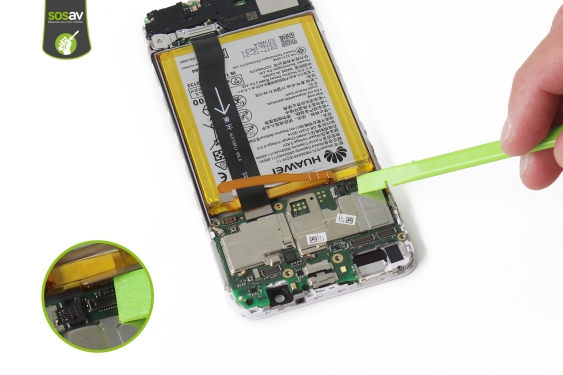 Guide photos remplacement carte mère Huawei P Smart (Etape 15 - image 2)