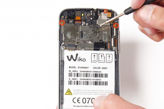 Guide photos remplacement ecran lcd Wiko Stairway (Etape 13 - image 1)