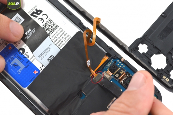 Guide photos remplacement batterie Galaxy A05s (Etape 6 - image 2)
