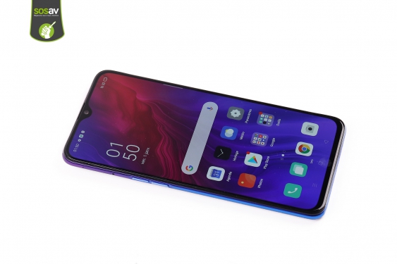 Guide photos remplacement tiroir sim Oppo Reno Z (Etape 1 - image 1)