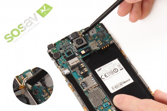 Guide photos remplacement haut-parleur interne (haut-parleur interne)  (Etape 19 - image 2)