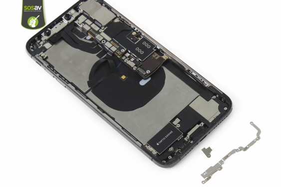 Guide photos remplacement haut-parleur externe / taptic engine iPhone XS Max (Etape 19 - image 3)