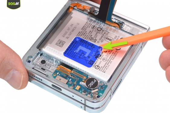 Guide photos remplacement batteries Galaxy Z Flip5 (Etape 11 - image 2)