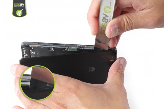 Guide photos remplacement haut-parleur externe Huawei P8 Lite (Etape 8 - image 2)
