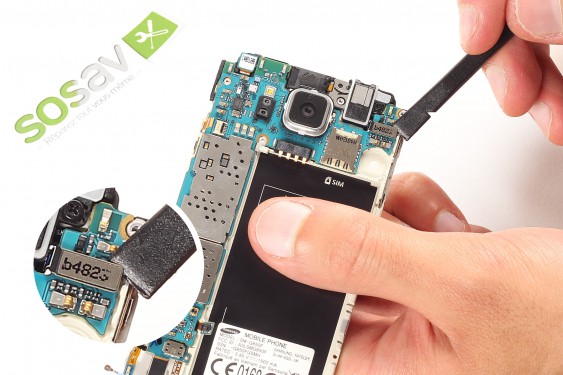 Guide photos remplacement connecteur de charge Samsung Galaxy Alpha (Etape 16 - image 1)
