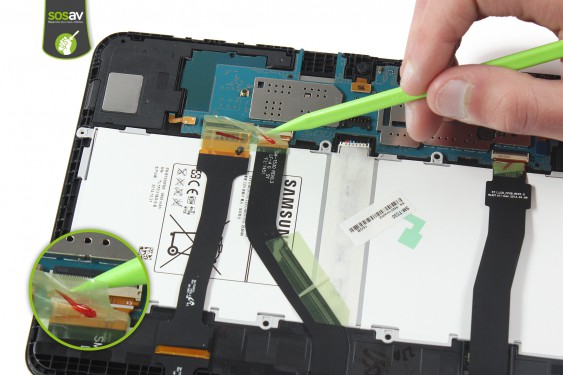 Guide photos remplacement batterie Galaxy Tab 4 10.1 (Etape 7 - image 2)