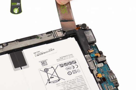 Guide photos remplacement haut-parleur bas droit + vibreur Galaxy Tab S3 9.7 (Etape 17 - image 2)