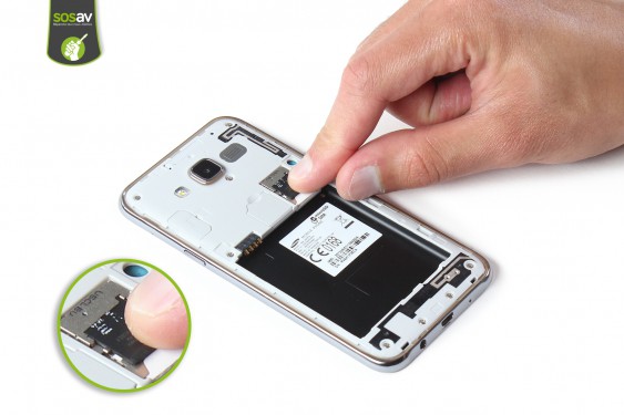 Guide photos remplacement bouton power Samsung Galaxy J5 2015 (Etape 6 - image 1)