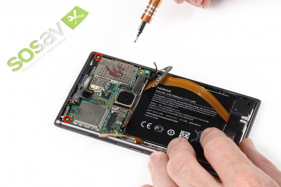 Guide photos remplacement câble interconnexion Lumia 925 (Etape 16 - image 1)