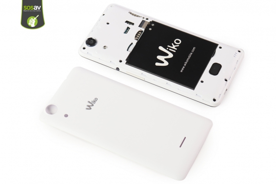 Guide photos remplacement coque arrière Wiko Rainbow Lite 4G  (Etape 3 - image 1)