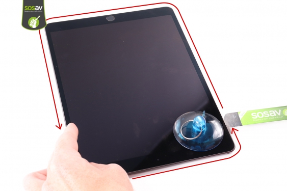 Guide photos remplacement caméra avant iPad Air 3 (Etape 3 - image 1)