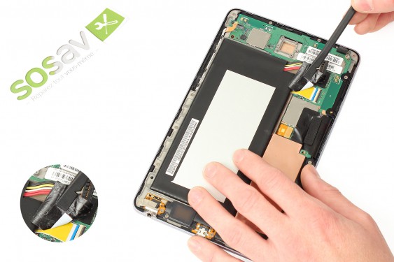 Guide photos remplacement carte mère Nexus 7 1ère Génération (Etape 8 - image 3)