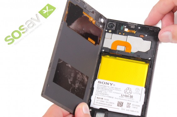 Guide photos remplacement caméra arrière Xperia Z1 (Etape 3 - image 1)