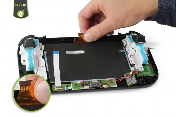 Guide photos remplacement ecran lcd Gamepad Wii U (Etape 41 - image 1)