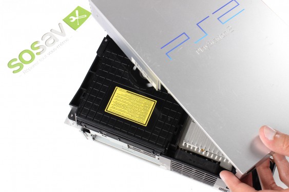 Guide photos remplacement carte des boutons power et eject Playstation 2 Fat (Etape 2 - image 4)
