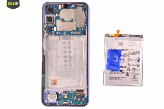 Guide photos remplacement batterie Galaxy A34 (Etape 11 - image 2)