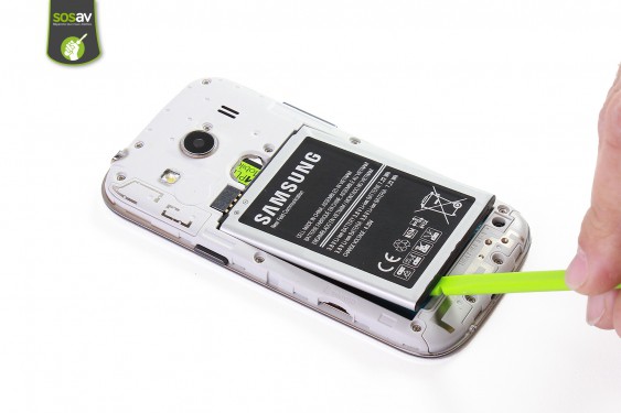 Guide photos remplacement nappe connecteur de charge Samsung Galaxy Ace 4 (Etape 4 - image 3)