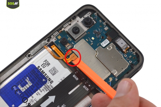 Guide photos remplacement batterie Galaxy A26 (Etape 5 - image 1)