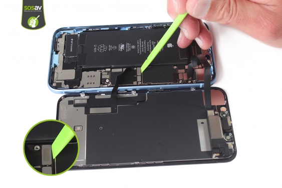 Guide photos remplacement batterie iPhone XR (Etape 9 - image 2)