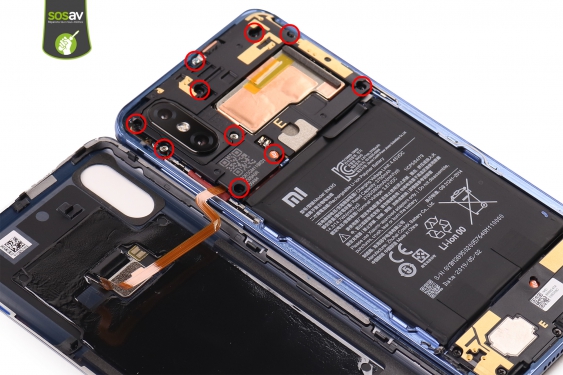 Guide photos remplacement batterie Xiaomi Mi Mix 3 (Etape 6 - image 1)