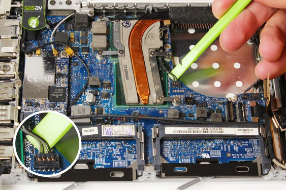 Guide photos remplacement radiateur  Macbook Core 2 Duo (A1181 / EMC2200) (Etape 13 - image 3)