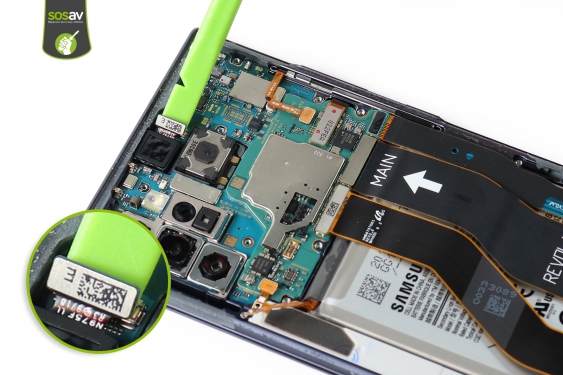 Guide photos remplacement haut-parleur interne Galaxy Note 10+ (Etape 12 - image 2)