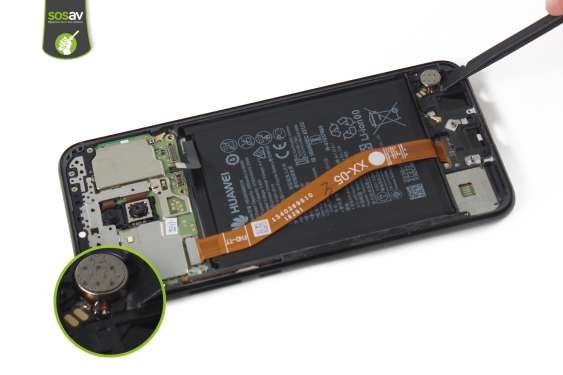 Guide photos remplacement vibreur Huawei Mate 20 Lite (Etape 22 - image 1)