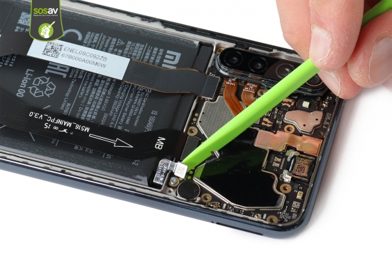 Guide photos remplacement vibreur Redmi Note 8T (Etape 9 - image 2)