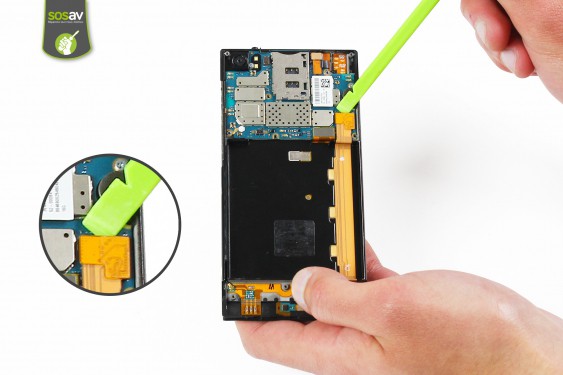 Guide photos remplacement haut-parleur interne Xiaomi MI3 (Etape 10 - image 3)