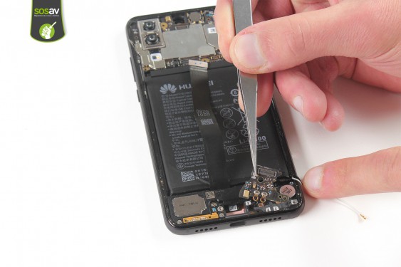 Guide photos remplacement démontage complet Huawei P20 (Etape 9 - image 1)